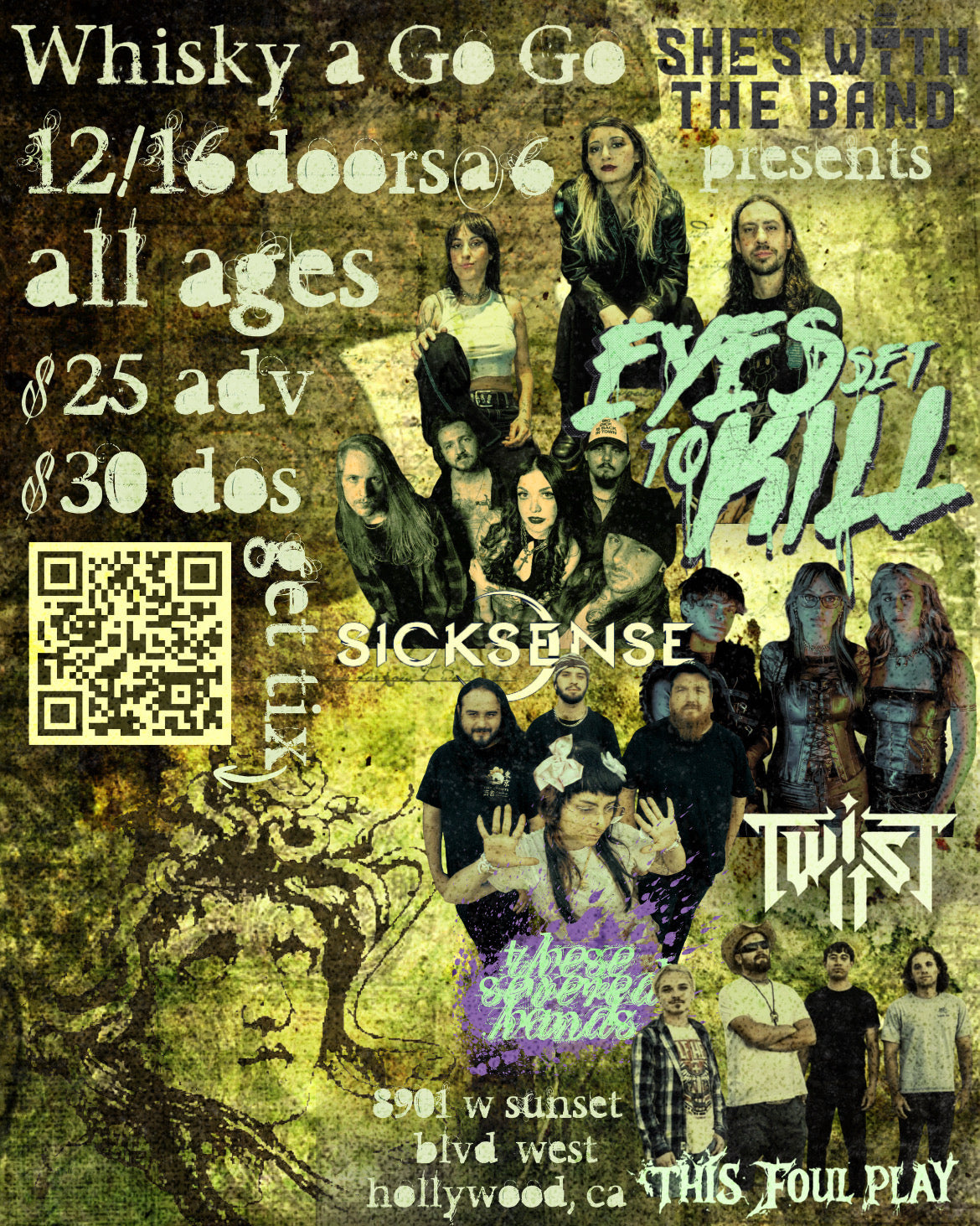 12/16 Whisky a Go Go, West Hollywood