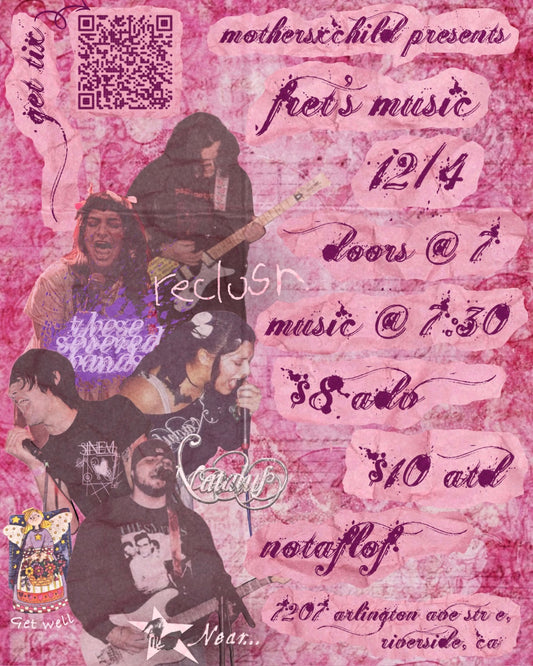 12/4 Fret’s Music, Riverside