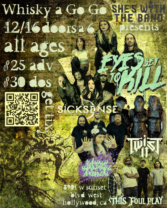 12/16 Whisky a Go Go, West Hollywood